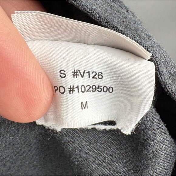 Vuori Men's Strato Tech Tee M Charcoal Heather Moisture Wicking Activewear Gym - Picture 5 of 7